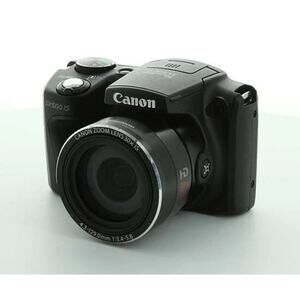 Canon PowerShot SX500 IS 16.0MP Digital Camera, 2 Batteries, Charger and Manual